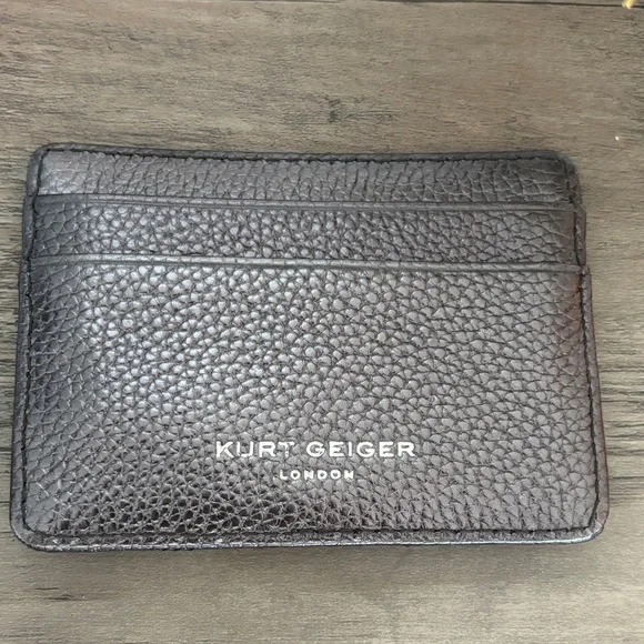 Kurt Geiger metallic card holder wallet - Picture 5 of 7